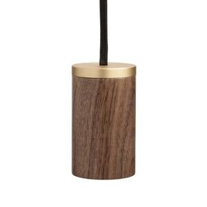 Tala Knuckle Pendant Light Walnut Bulb Holder $145 Retail